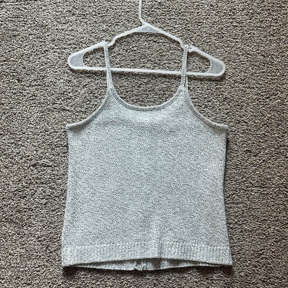 Olive & Oak Light Gray Knit Camisole